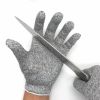 food grade hppe liner anti cut gloves level 5 for kitchen
